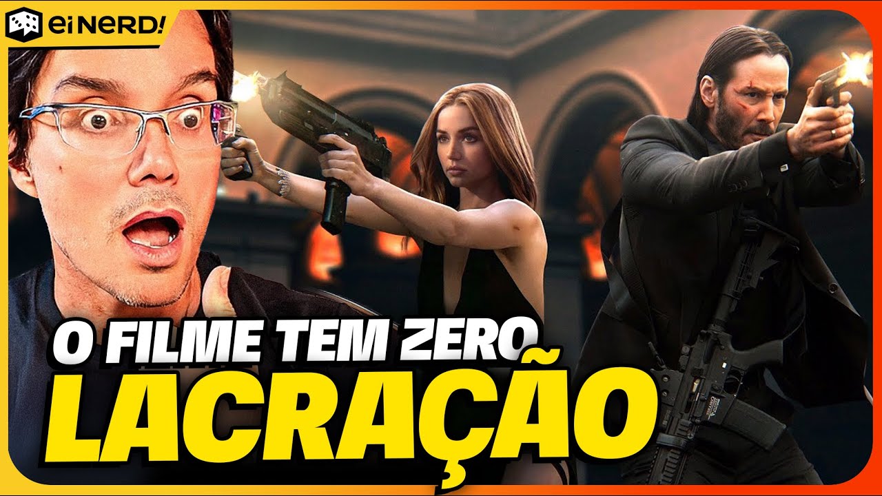 MUITO SANGUE, LACRAÇÃO ZERO! ASSISTI JOHN WICK BALLERINA [sem spoilers]
