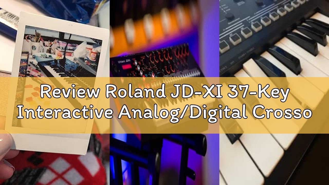 Review Roland JD-XI 37-Key Interactive Analog/Digital Crossover Synthesizer, Black