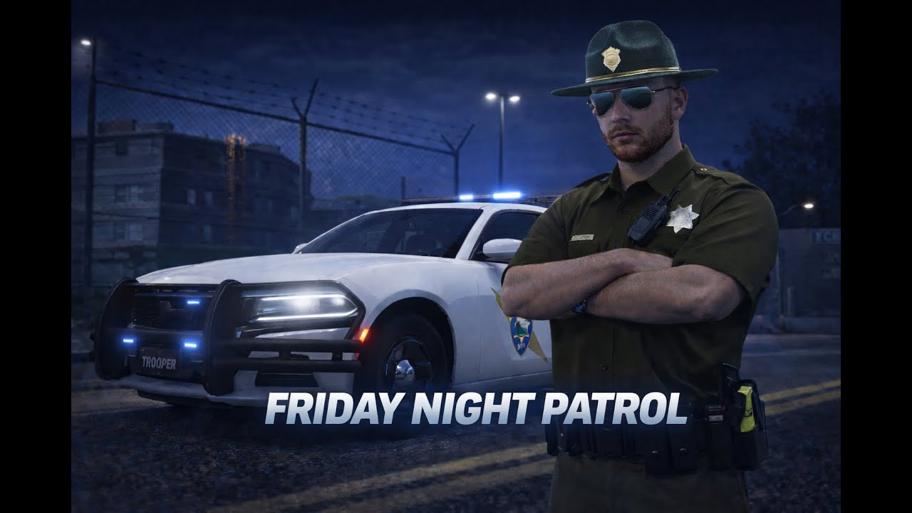 Night Patrol - Friday Night, what could possibly go wrong #GTARP #RMRP life server