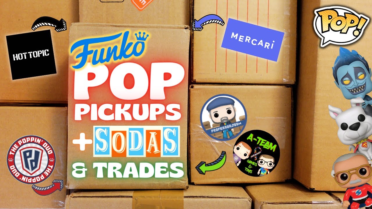 FUNKO POP PICKUPS | Hot Topic Chase Roulette | Funko Soda Mystery Box | Trade with The Poppin' Duo