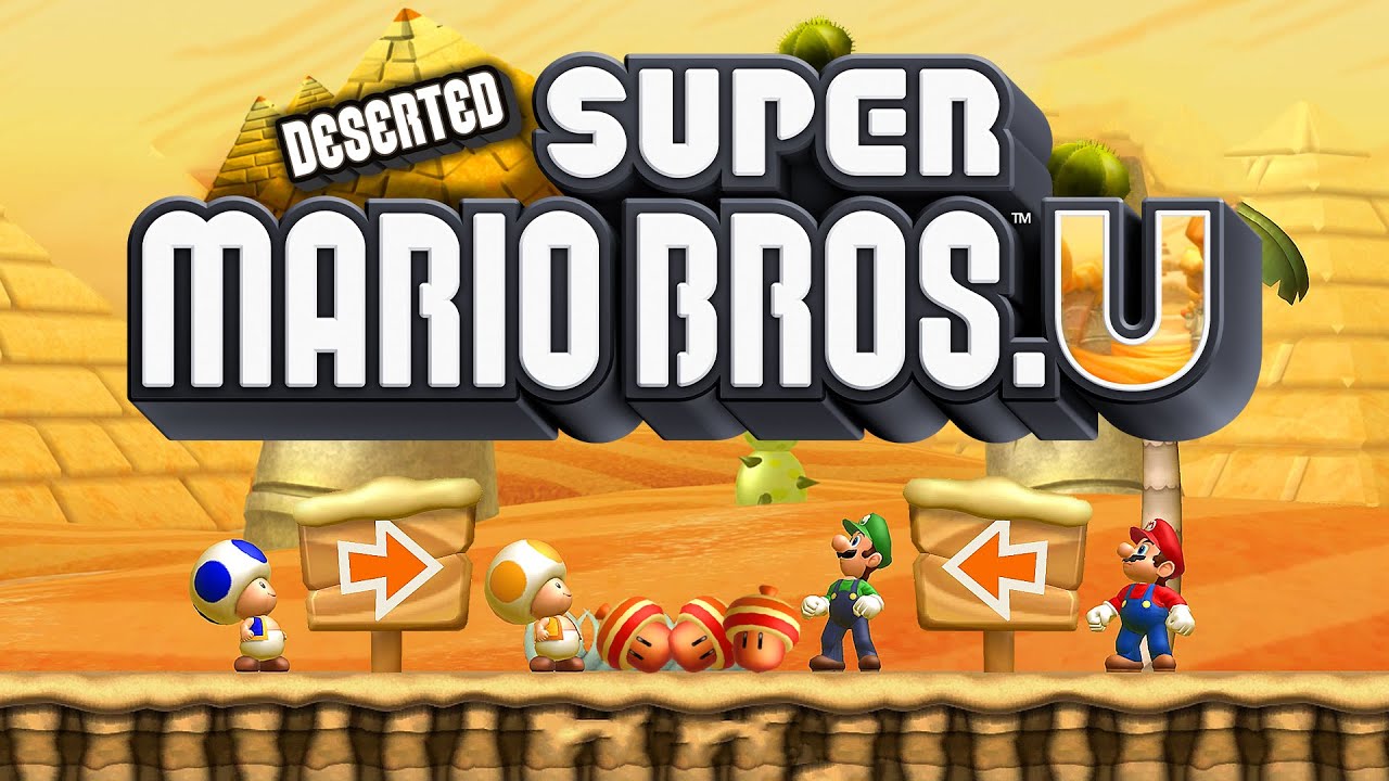 Deserted Super Mario Bros. U - Full Walkthrough
