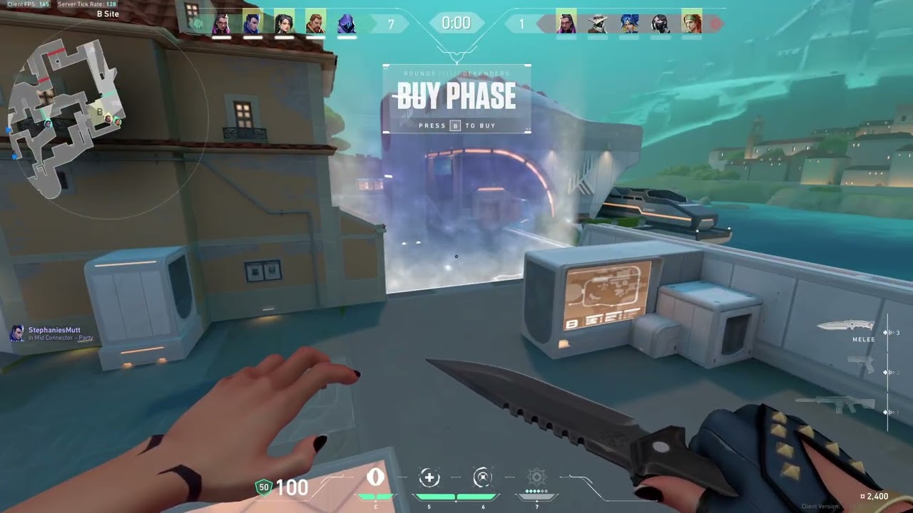 headpatting ehuzz in valorant with my duo