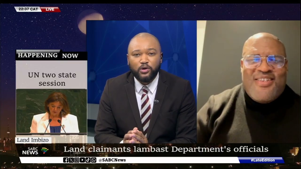 Mzwanele Nyhontso on land claims in EC