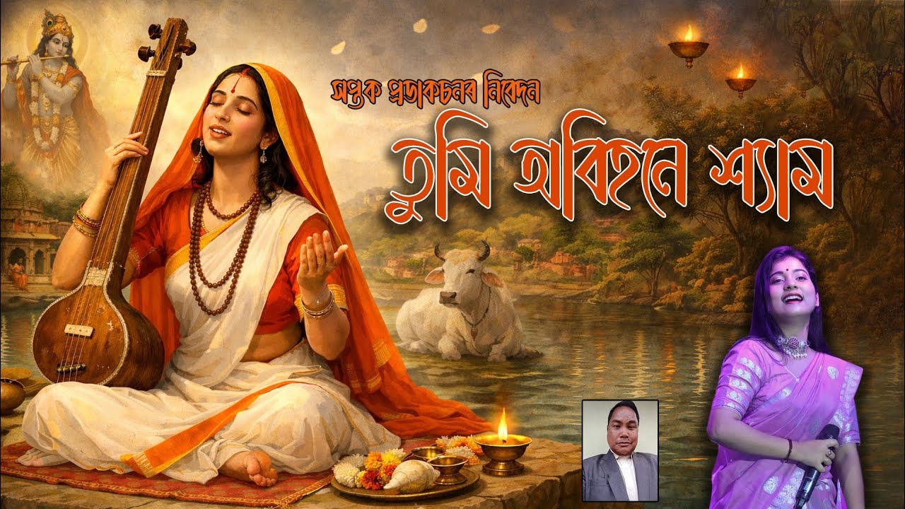 Tumi Abihone Shyam | Assamese Devotional Song | Singer: Moorchana Das | Saptak