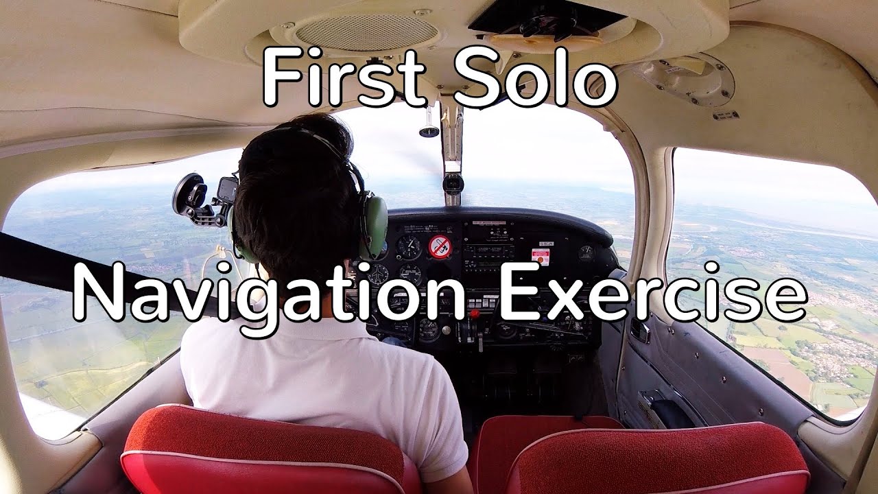 Student Pilot | First Solo Navigation Exercise | Bristol International Airport