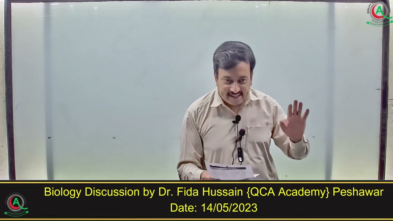 Biology Test Discussion by Dr. Fida Hussain