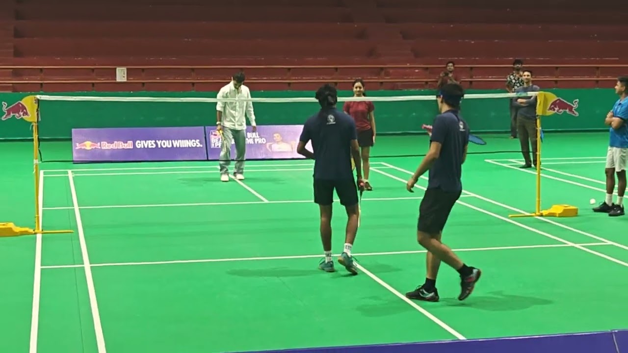 Lakshya Sen @ IIT Bombay Exhibition Match