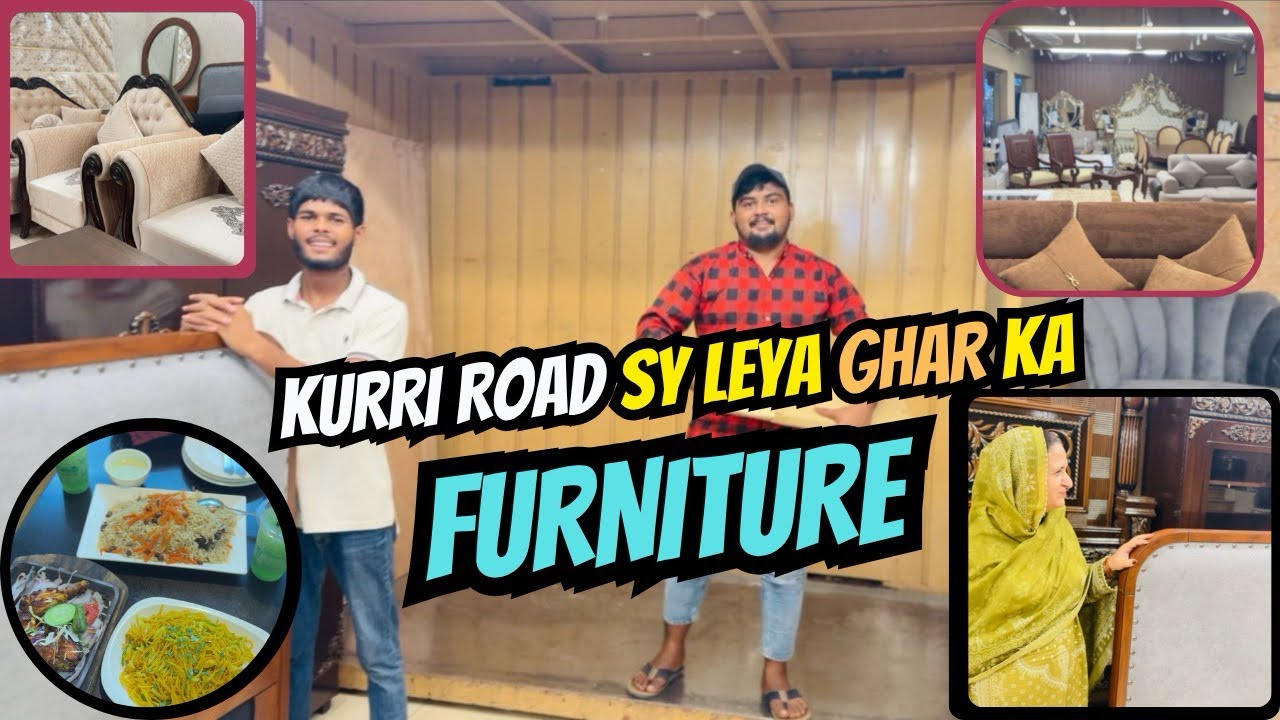 Ami Ky Sath kia kurri Road Per Furniture ko Explore |2025❣️