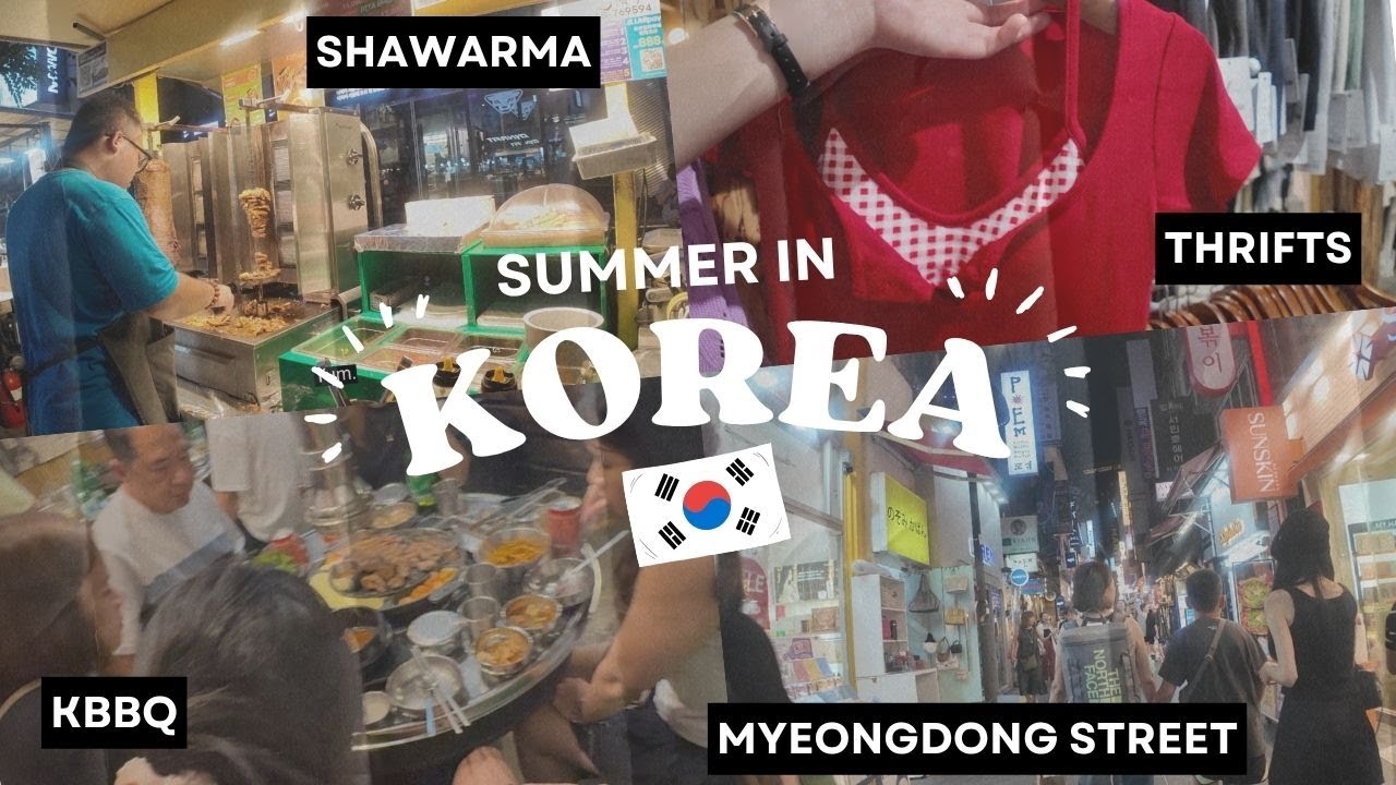MIDNIGHT shopping in Myeongdong 😳🌙