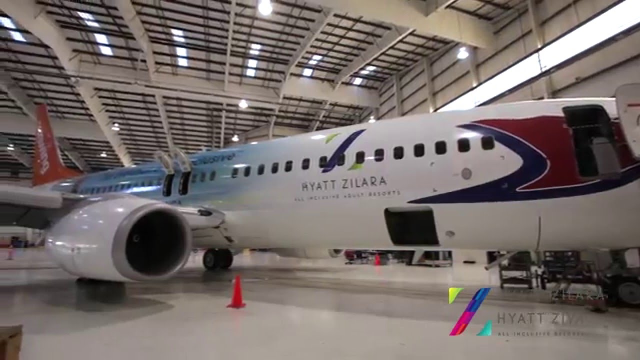 Hyatt Plane Wrap | Sunwing.ca