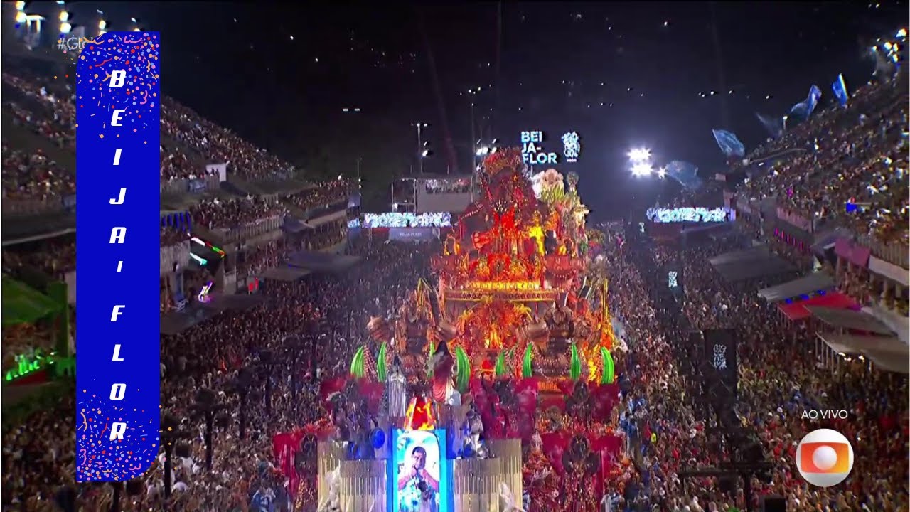 [Full HD] Beija-Flor 2025 - desfile completo (com esquenta) - TV Globo Rio