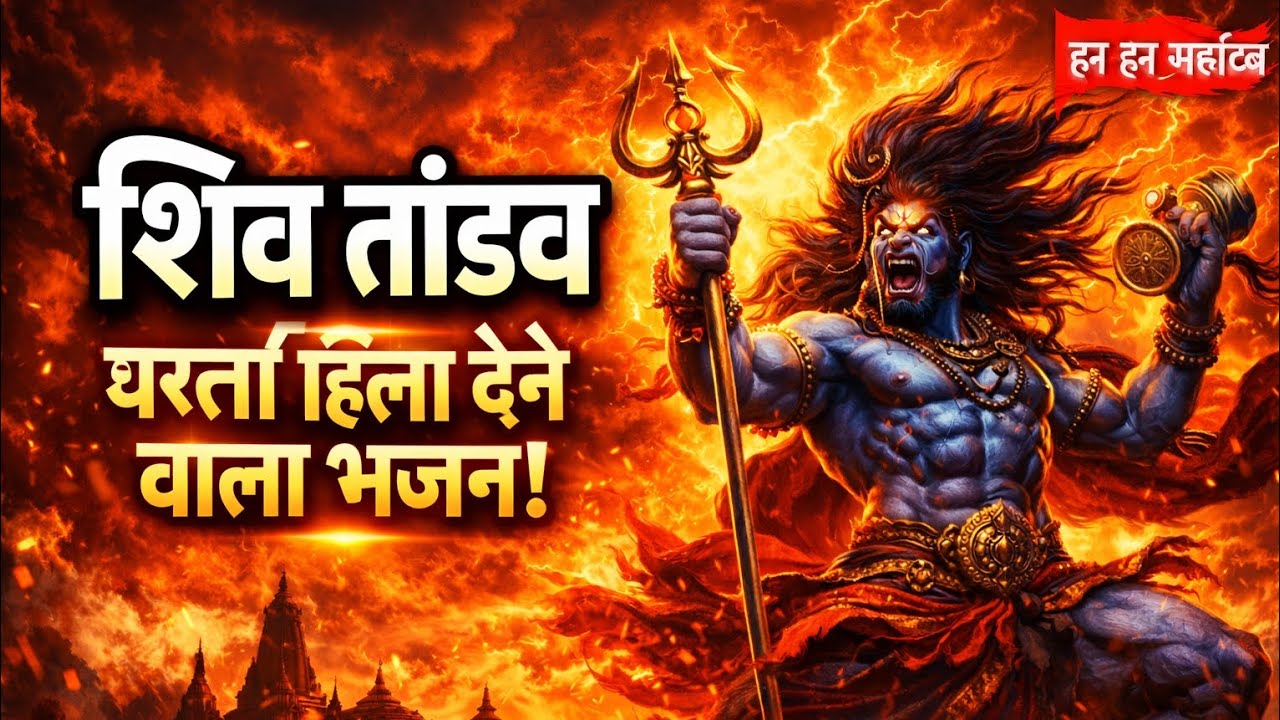 शिव तांडव 🔱 | धरती हिला देने वाला भजन | Har Har Mahadev | DJ Guddu Remix 2026