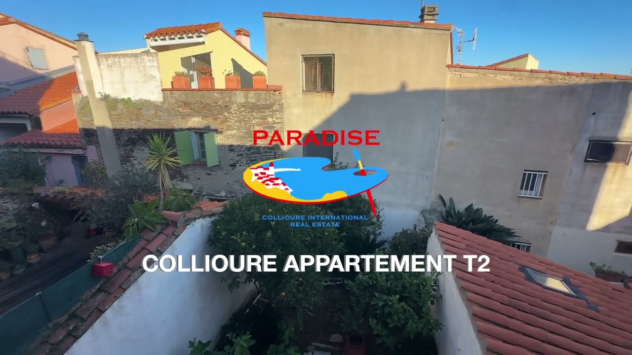 A vendre à Collioure Appartement T2