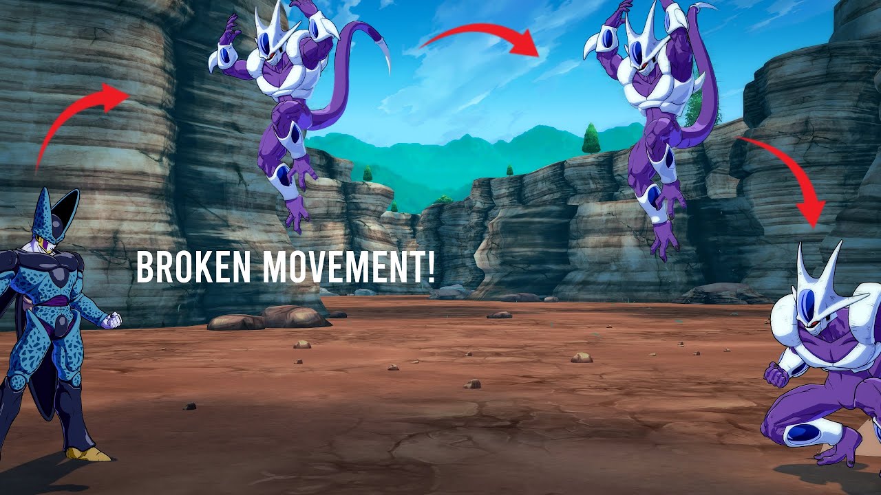 Learn this broken movement in just 2 minutes! DBFZ moonjump guide