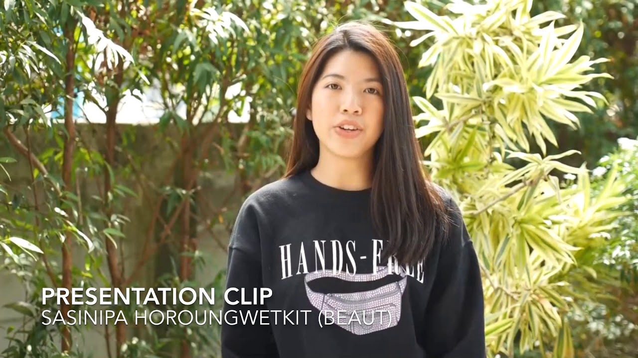 [SWUIC TCAS63] Sasinipa Horoungwetkit | Presentation clip LIC