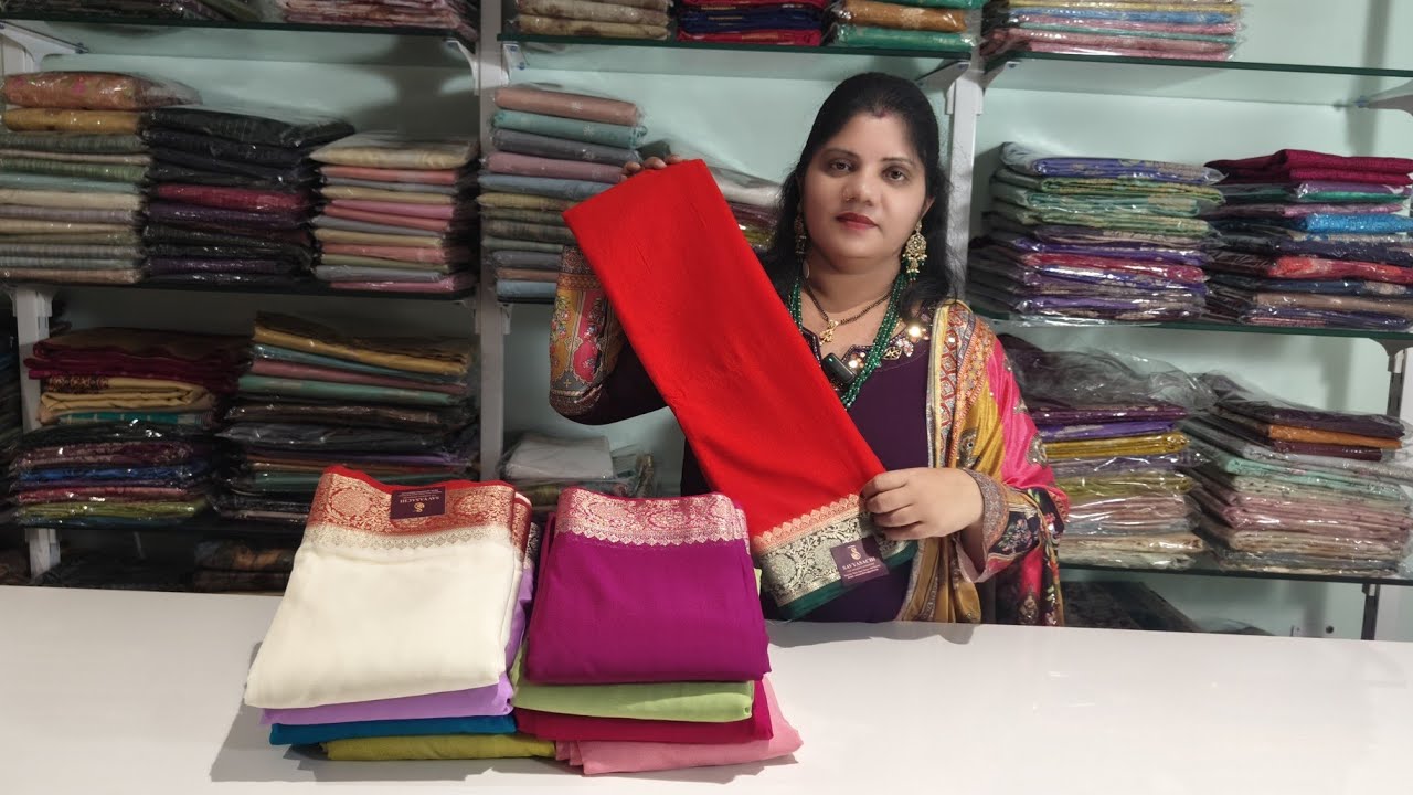 Plain chiffon sarees 💞 low budget 👌@Savyasachithewomenswardrobe #youtube