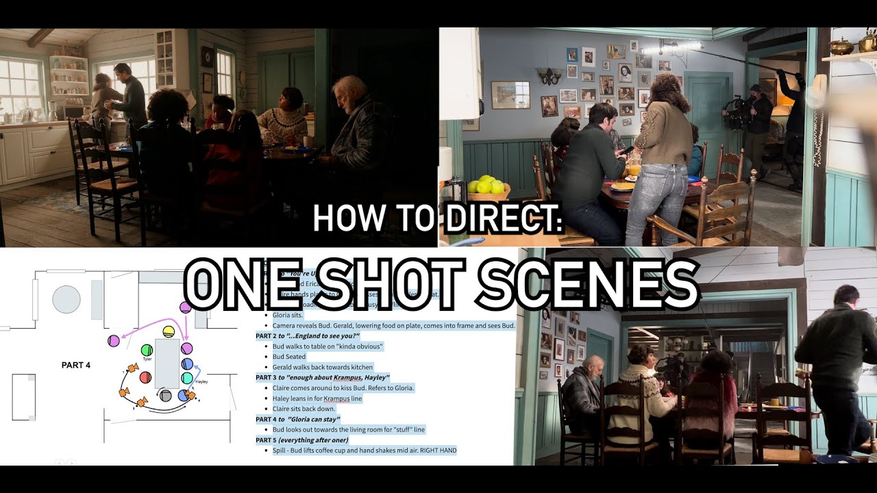 How to direct... One Shot Scenes & Developing Masters - Spielberg style - Making of #Prancer