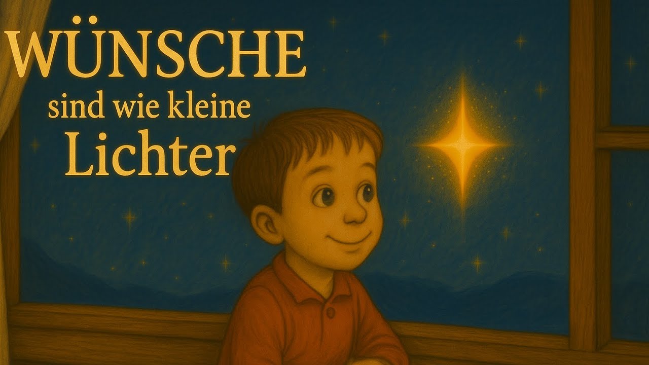 Wünsche sind wie kleine Lichter – Ein warmes, magisches Kinderlied