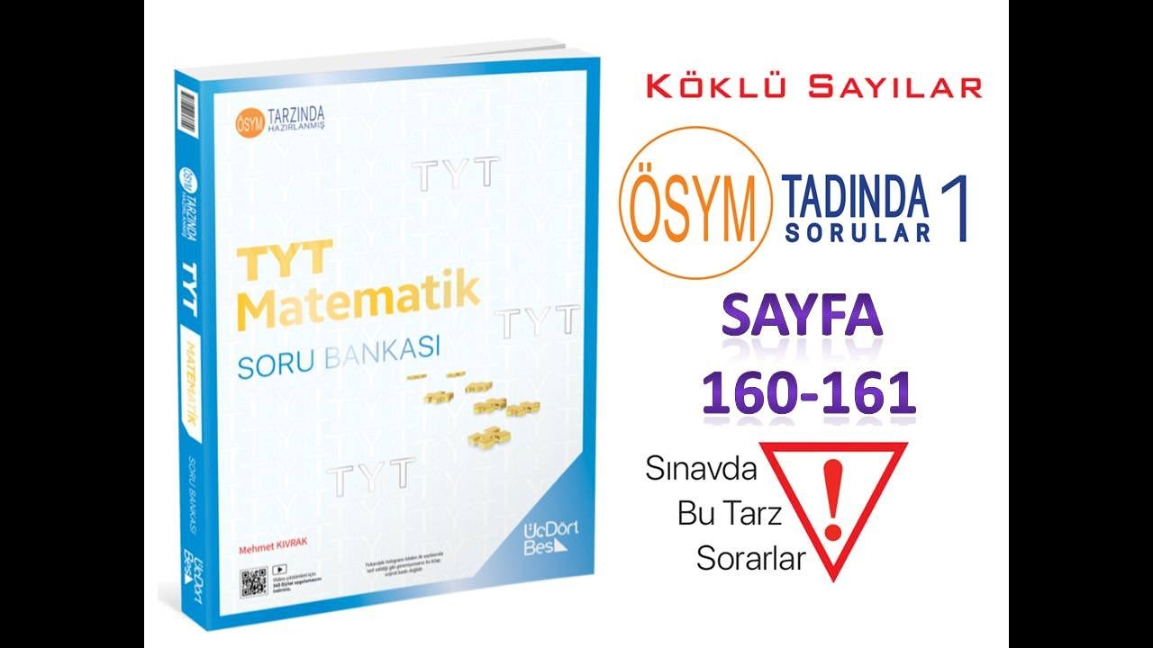 KÖKLÜ SAYILAR ÖSYM TADINDA 1  (345 TYT MATEMATİK 2025)