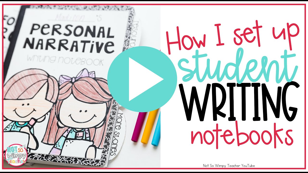 How I Set Up Student Writing Notebooks | Not So Wimpy Teacher