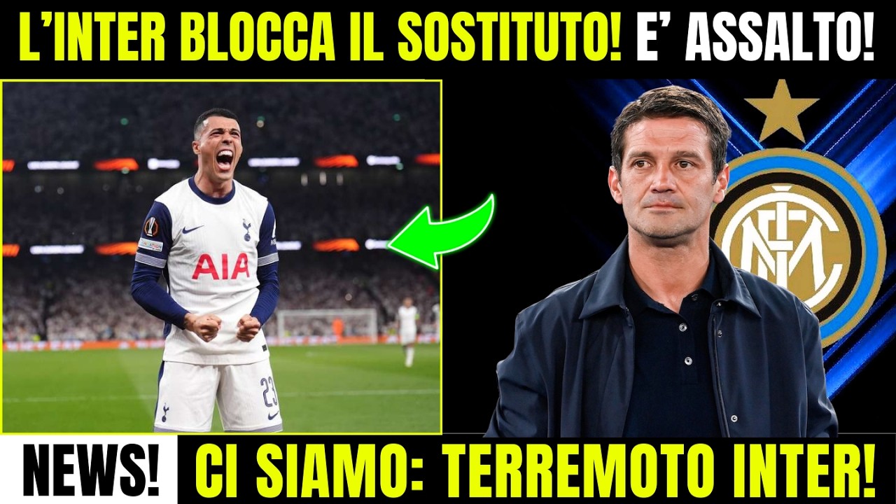 Mercato Inter🔥Clamoroso Inter! Colpo dal Tottenham! 25Milioni💣