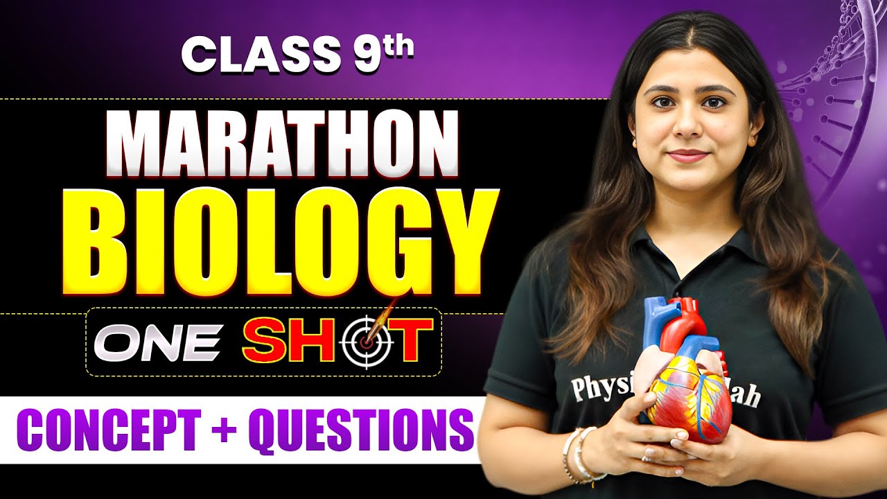 Class 9 ICSE Complete Biology Marathon in One Shot | Final Term Exams