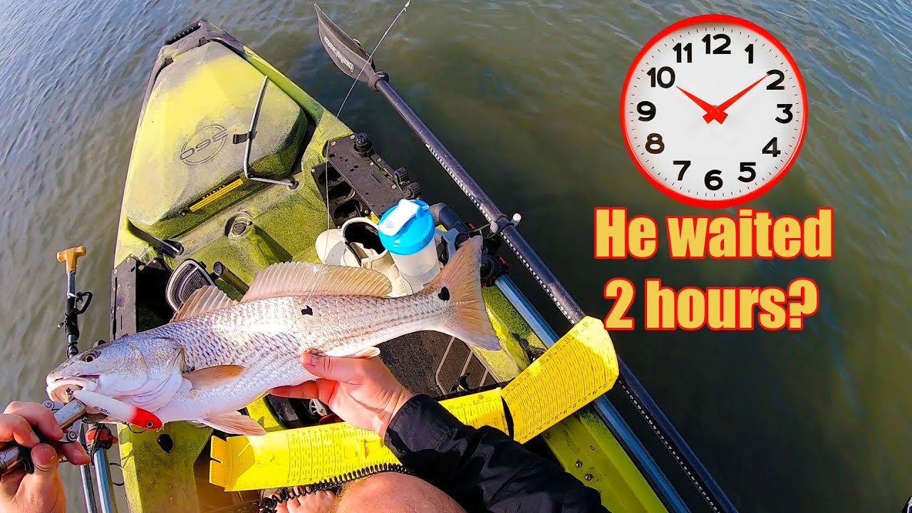 Waited 2 Hours to Catch this Redfish | Topwater Redemption