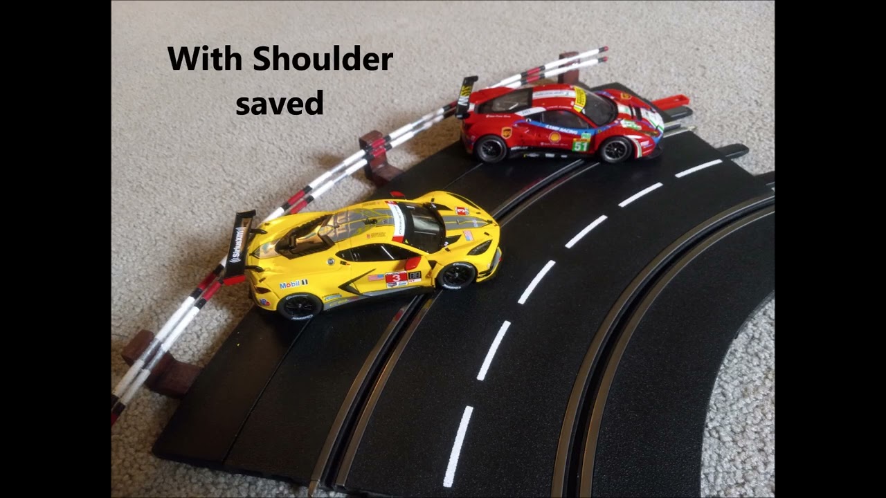 Carrera track shoulders, mods, jumpers