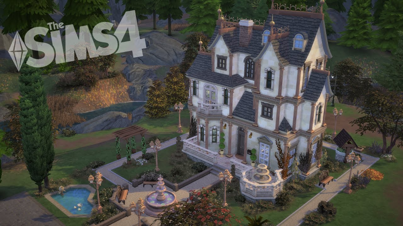 Dark Academia House  | The Sims 4 | Stop Motion