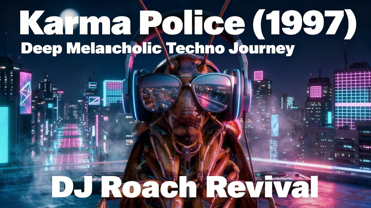 Radiohead – Karma Police (Deep Melodic Techno Remix) | DJ Roach Revival