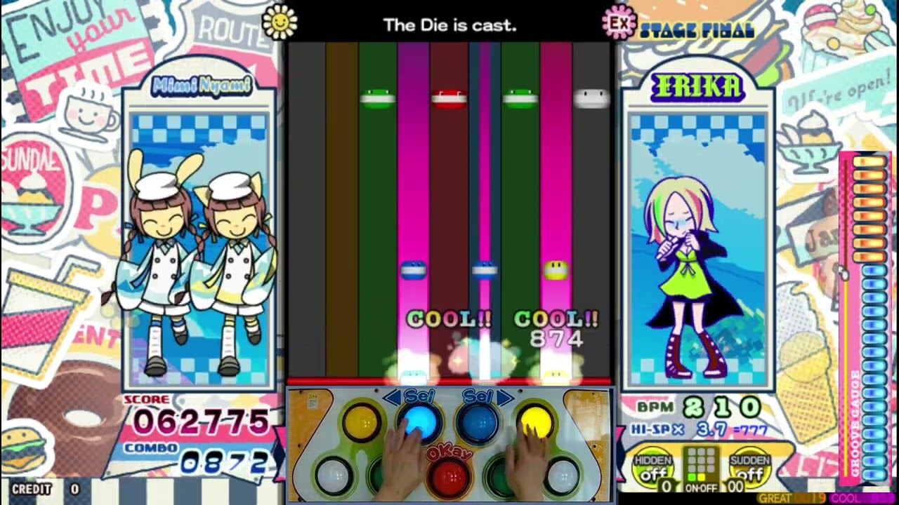 [ポップン] The Die is cast.