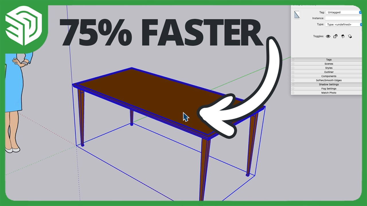 How to speed up your 3D modeling by 75%