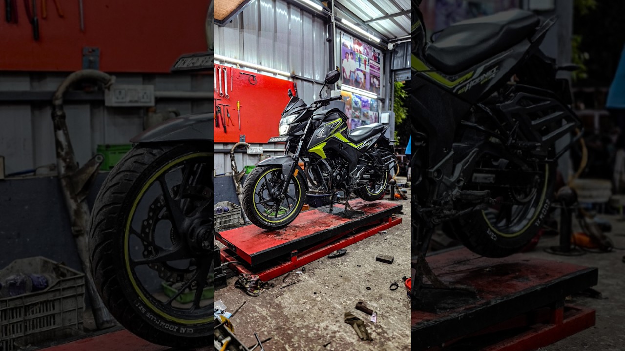 Honda Hornet Full Service Done ✅ | Back to Beast Mode!..#chennai #bikeservice #honda #hornet