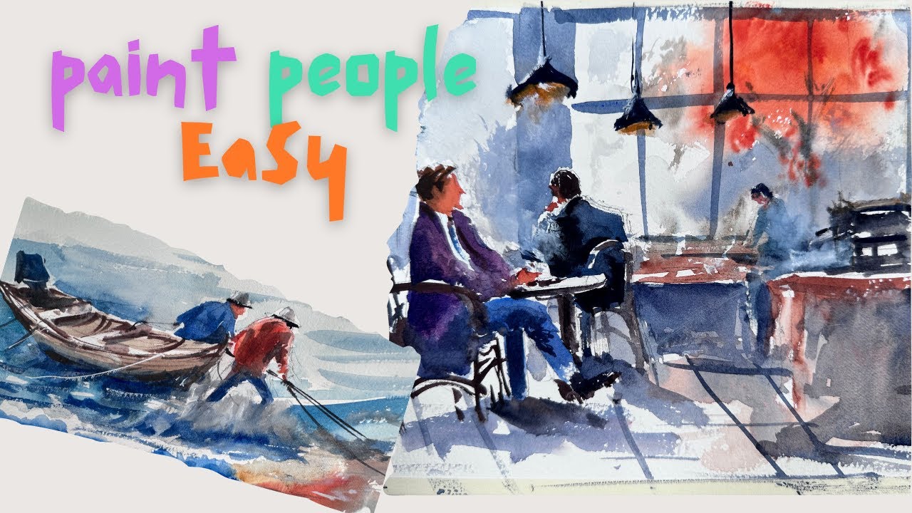 Simplify Your Watercolor Sketching With This Easy Method!