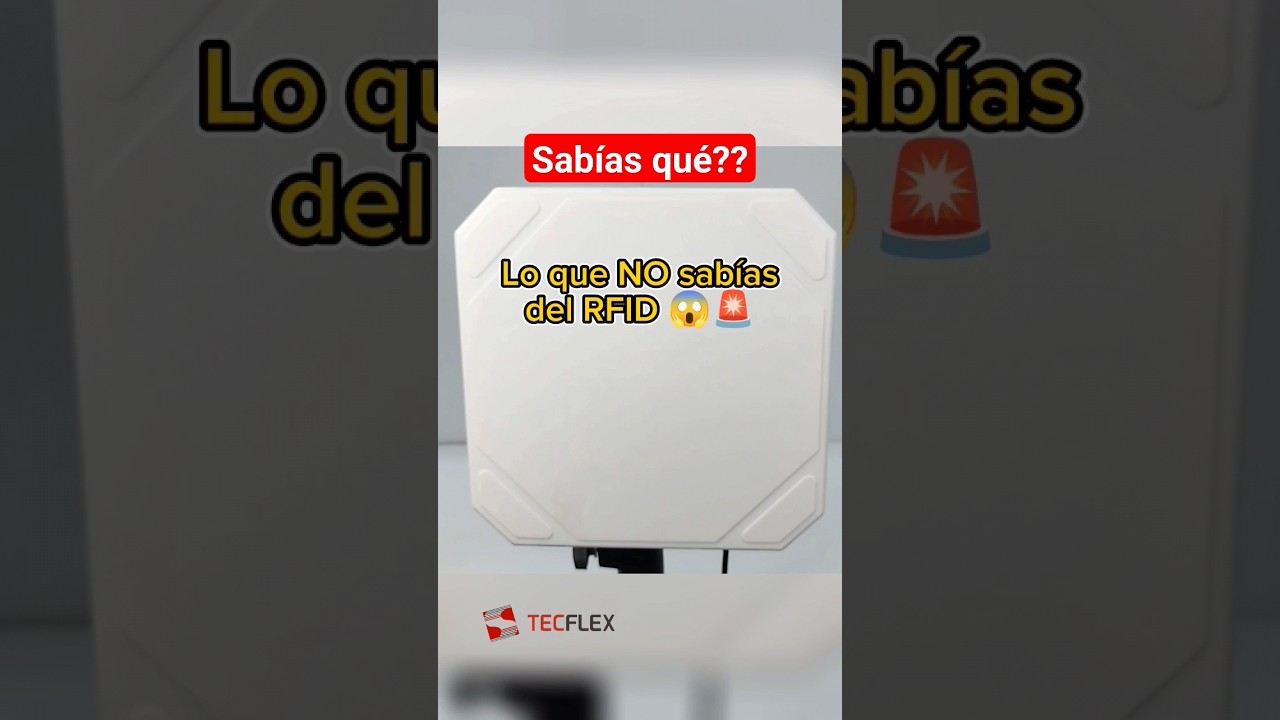 🚨 &iquest;Qu&eacute; sabes del RFID? #barcode #rfid #video #shortvideo #technology