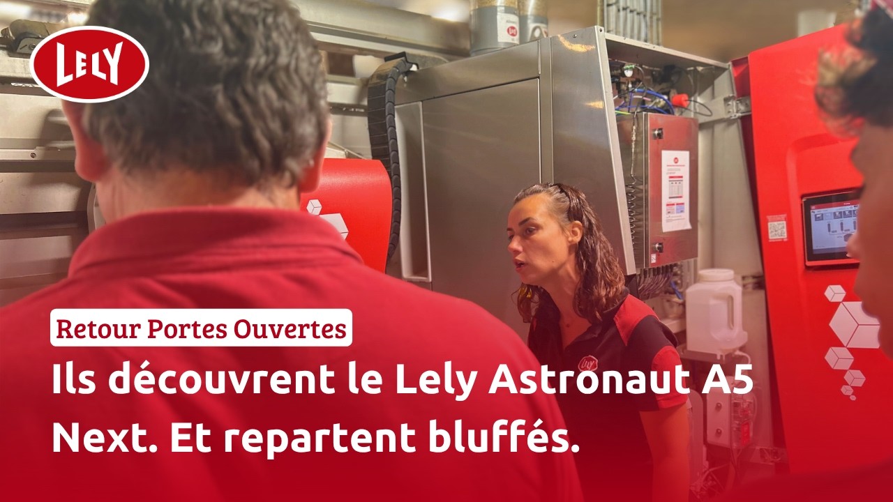 +700 exploitations venus d&eacute;couvrir le Lely Astronaut A5 Next en action