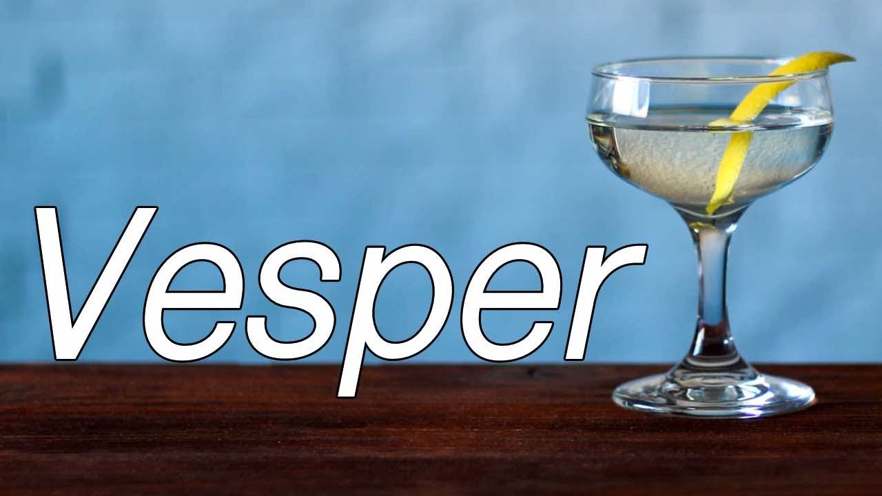 Make An Amazing Vesper Martini | Classic James Bond Recipe