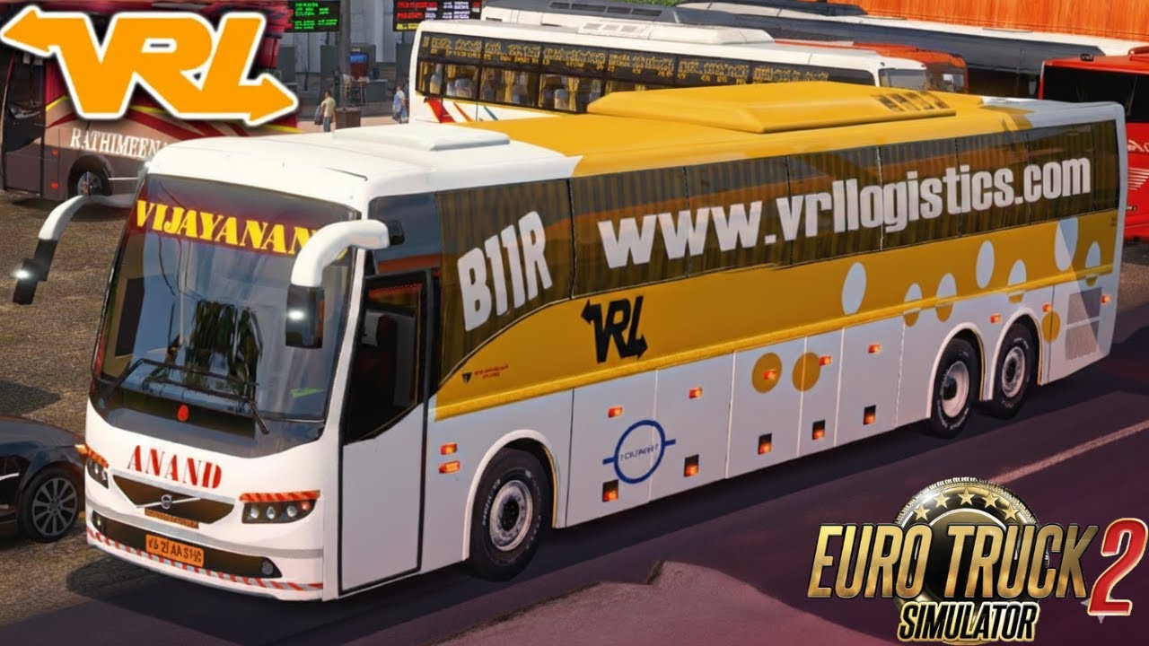 VRL Volvo B11R Bus Drive Gone Wrong | ETS2