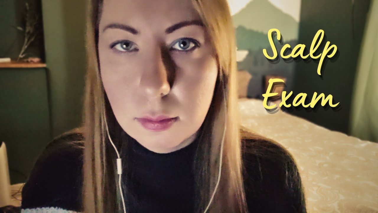 ASMR-осмотр и проверка кожи головы | Мягкий, спокойный осмотр для расслабления