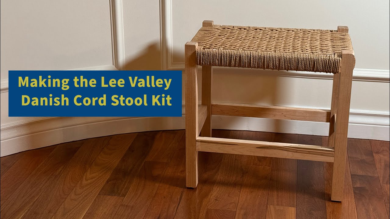 Learning to weave Danish Cord - Lee Valley Kit [no music]