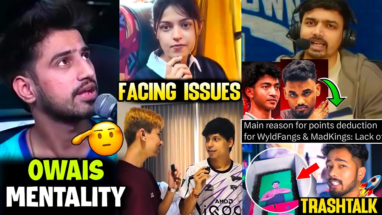 😱Shocking Reason WF Madking Penalty🚨 Owais on why he Never Giveup🫡 Sheek LAN Issue💔 Sensei Scout 🤣