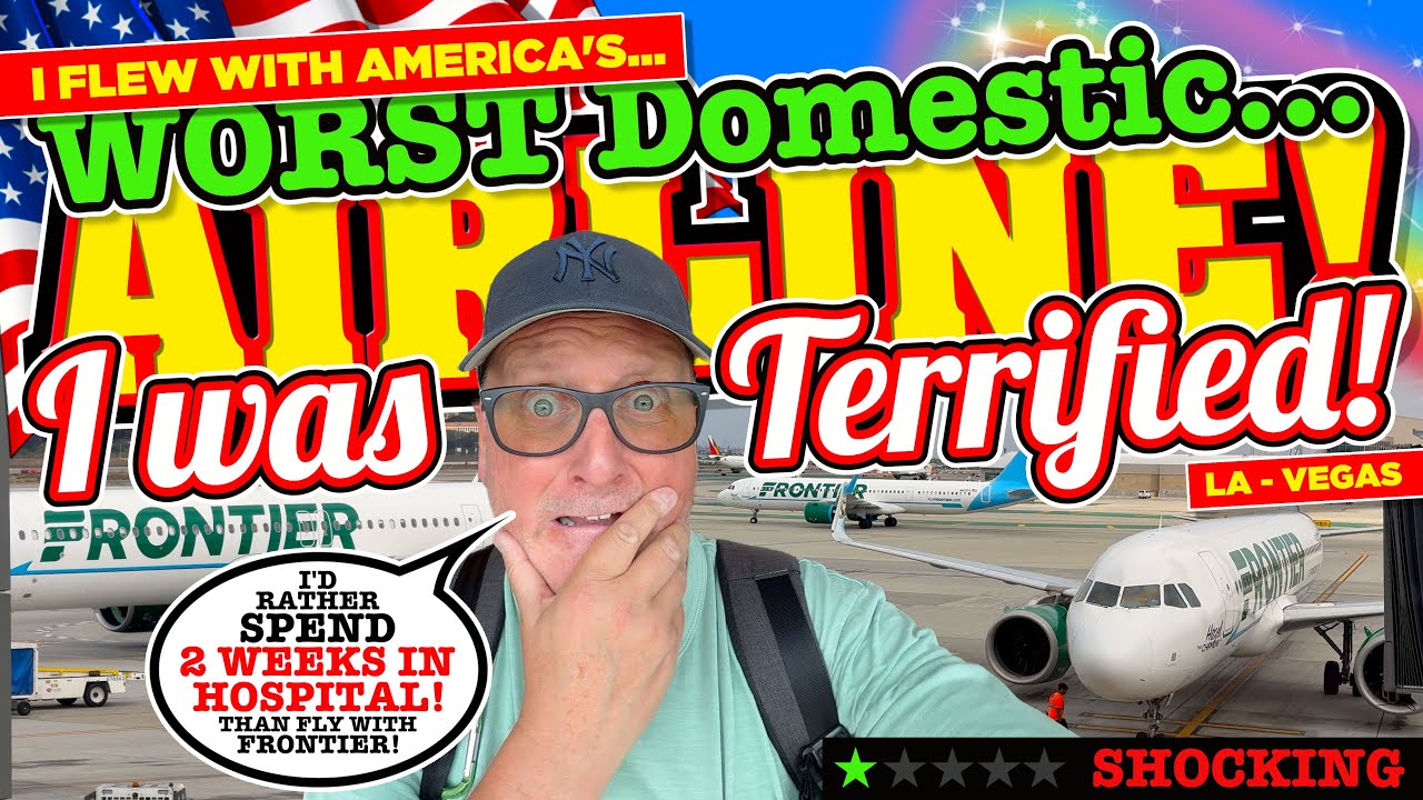 I FLEW on AMERICA'S WORST domestic AIRLINE and was TERRIFIED!