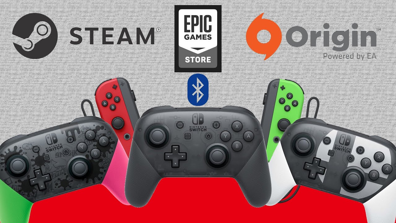 COMMENT UTILISER LES MANETTES SWITCH SUR PC + ALLUMER LA LED CACH&Eacute;E !