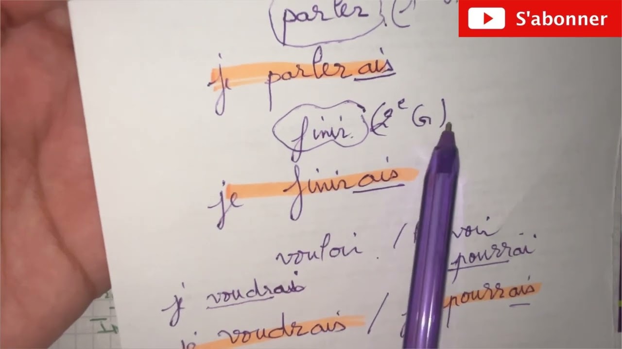قواعد Si درس la condition -l’hypothèse