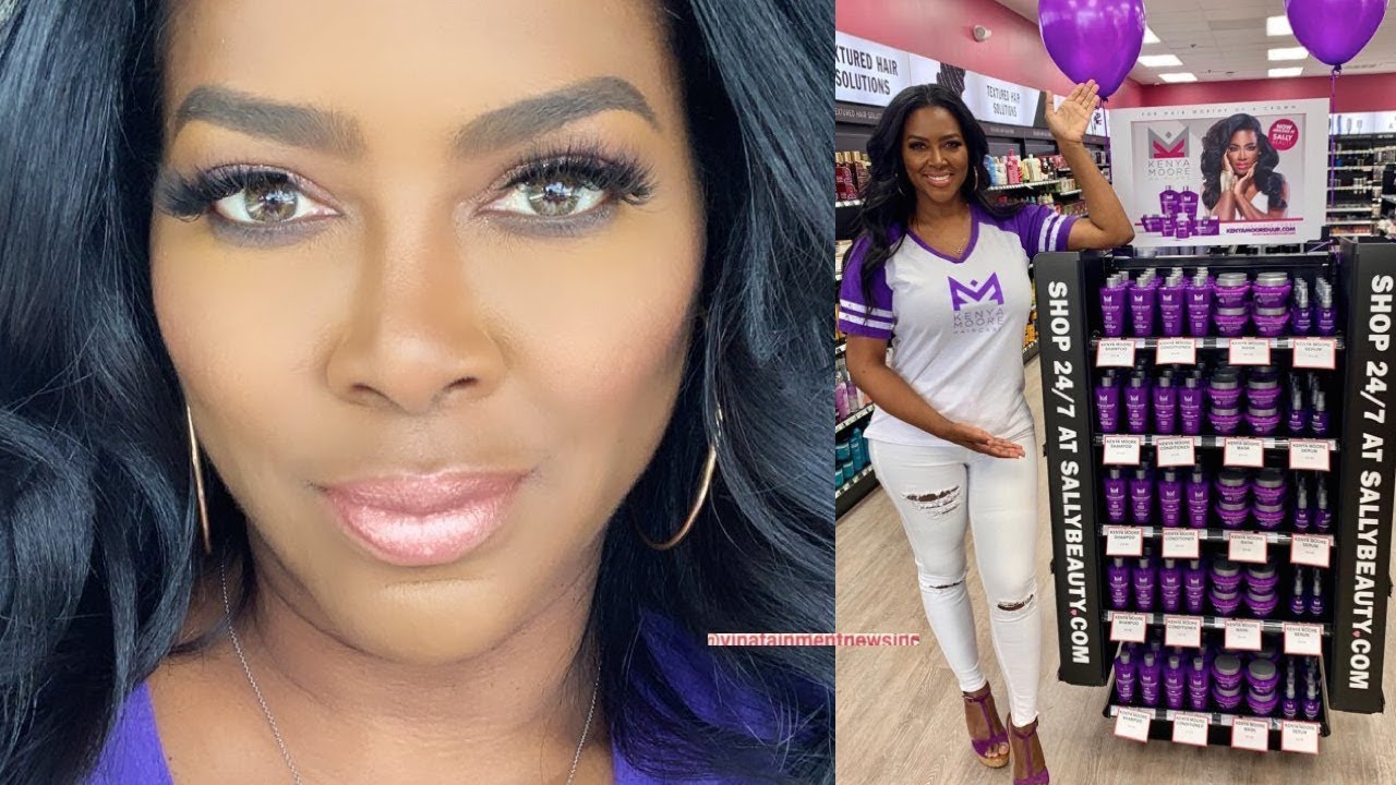 Boss: Kenya Moore Sally Beauty In Store  Kenya Moore Hair Care Event...