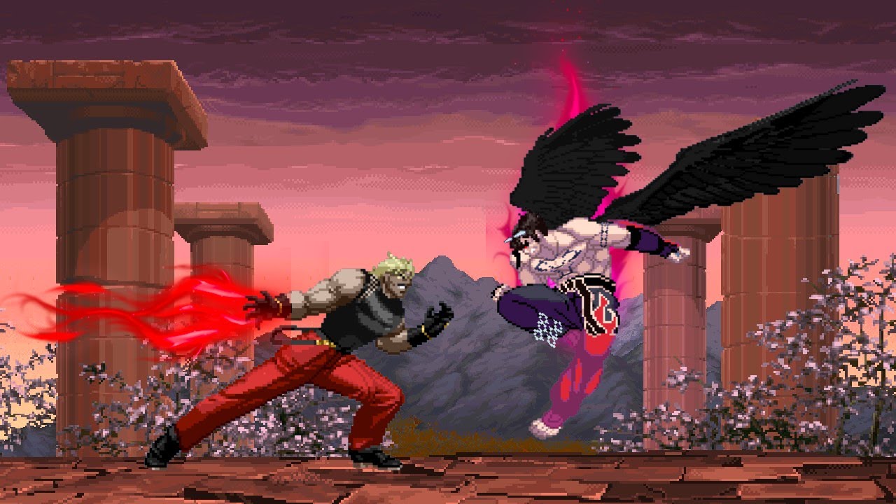 Devil Jin Vs Omega Rugal - Tekken X The King of Fighters - SNK X NAMCO [CVS3/PotS MUGEN]