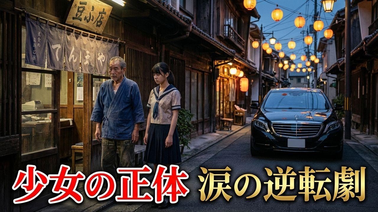 借金280万の豆腐屋が少女を救った結果…数日後、黒塗りの高級車が！