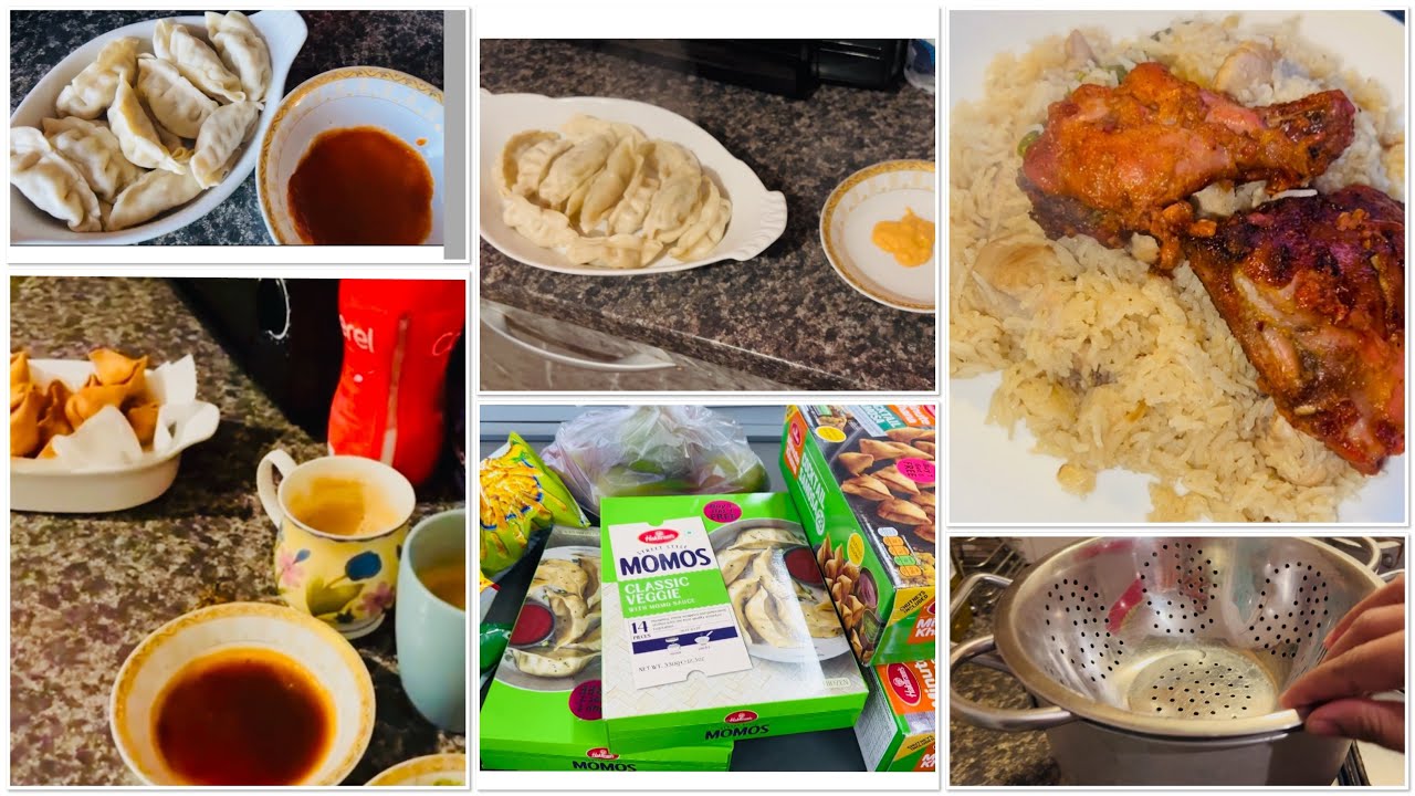 আজকের momos ও বিরিয়ানি ময় ব্লগ #Nabil and Numan blog to London 