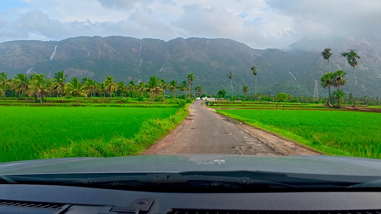 Drive To The Beautiful Kollengode | Real Kerala Village Life | Paddy Fields | Palakkad