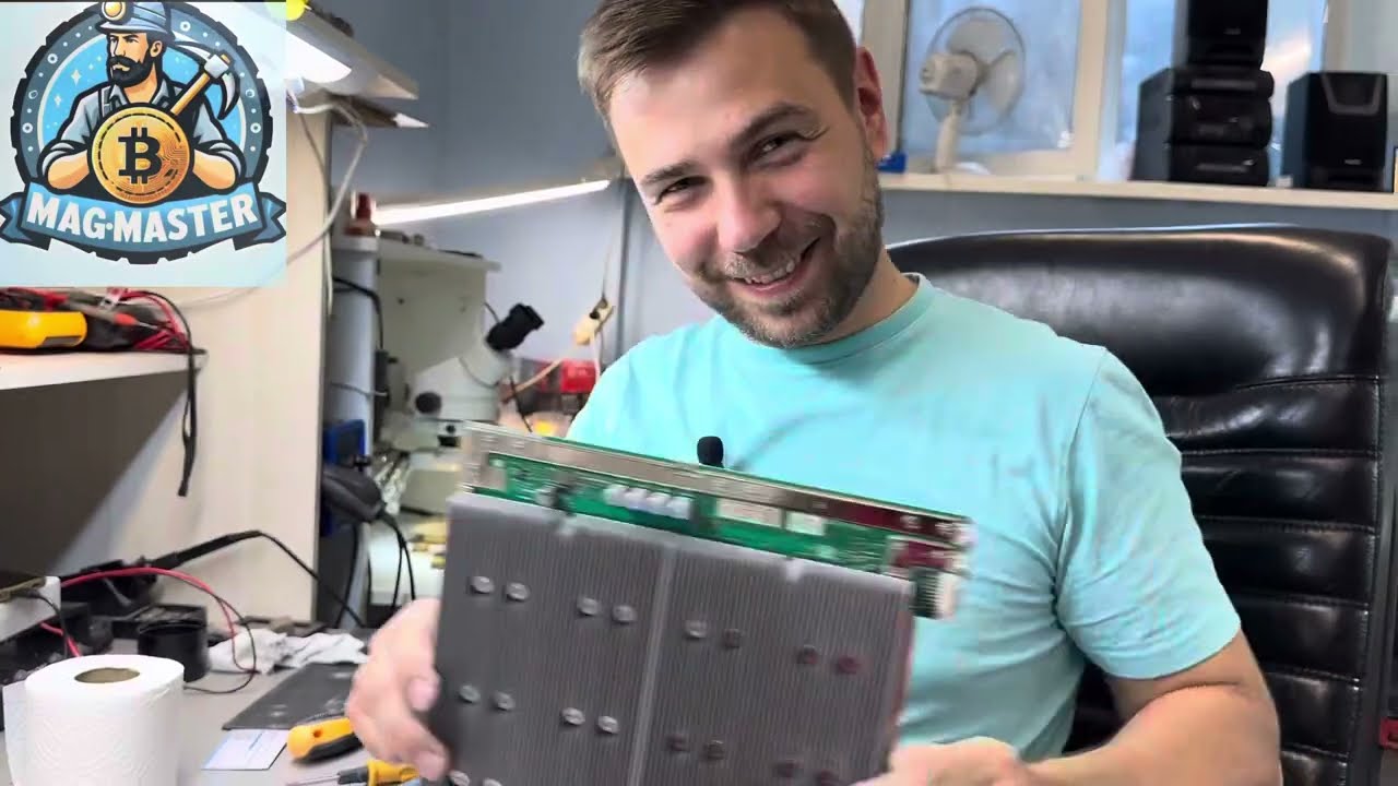 #Antminer S21/T21 #заменатермопасты на хэшплате вашего майнера: пошаговая инструкция!